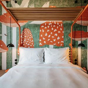 Camera con letto king size